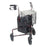 Drive Medical Deluxe 3 Wheel Aluminum Rollator, 7.5" Casters