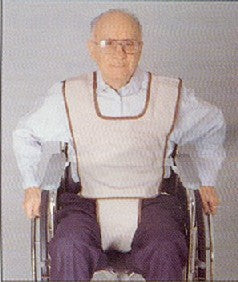 Skil-Care Slider Poncho Vest Restraint Medium / Large Hook and Loop Closure - 303012