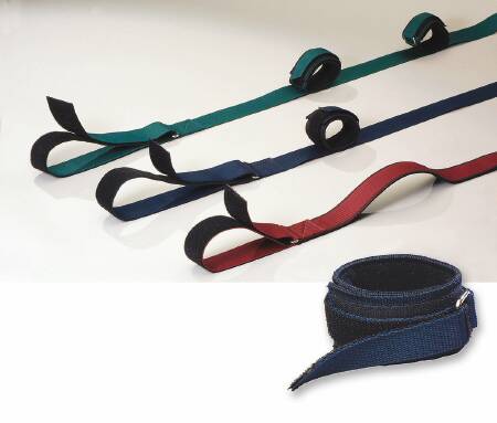 Humane Restraint - Bed Ankle Restraint Medium Hook and Loop Closure 2-Strap - NBA-104