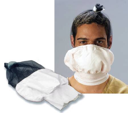 Humane Restraint Spit Protection Hood Tranzport Hood One Size Fits Most Slip-On - NIK-7000
