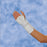 Deroyal Wrist / Forearm Splint  Leatherette Left Hand White Small - 8824-07