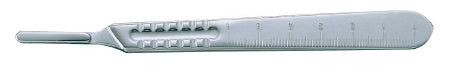 Miltex - Knife Handle Extra Fine Stainless Steel Size 4 - 4-8