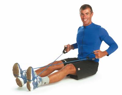 Performance Health Thera-Band Exercise Resistance Tubing Green 100 Foot Length Level 3 Resistance - 21140