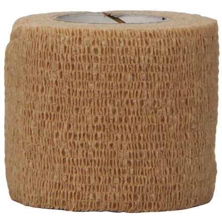 3M Coban - Cohesive Bandage 2 Inch X 5 Yard Standard Compression Self-adherent Closure Tan NonSterile - 1582