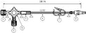 ICU Medical Extension Set 16 Inch Tubing DEHP-Free - B9342
