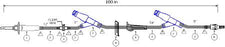 ICU Medical Extension Set 100 Inch Tubing DEHP-Free - B9363