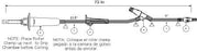 ICU Medical Administration Set 15 Drops / mL Drip Rate 75 Inch Tubing - B9917