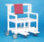 IPU IPU Bariatric Shower Chair ipu Fixed Arm PVC Frame Mesh Back 21-1/2 Inch Height - BSC660