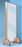 Hausmann Industries Glass Portable Mirror 27 X 72 Inch Oak - 1671