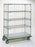 Intermetro Industries Linen Exchange Cart 4 Locking Casters, 6 Inch Chrome - LXH56C