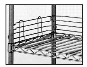 Metro Erecta Shelf - Shelf Ledge 4 X 60 Inch, Stainless Steel - L60N-4C