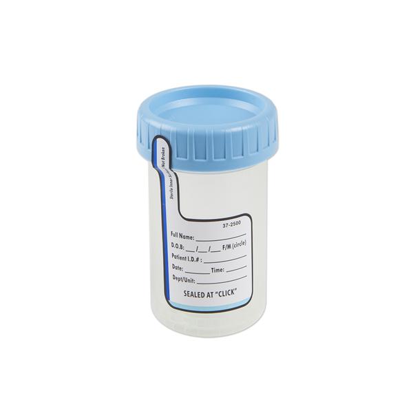 Medegen Medical Products, Clikseal Specimen Container 4Oz Sterile 300/Ca - 1063