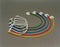 Welch Allyn Uniscope Disposable Stethoscope Yellow 1-Tube Single Head Chestpiece - 17461
