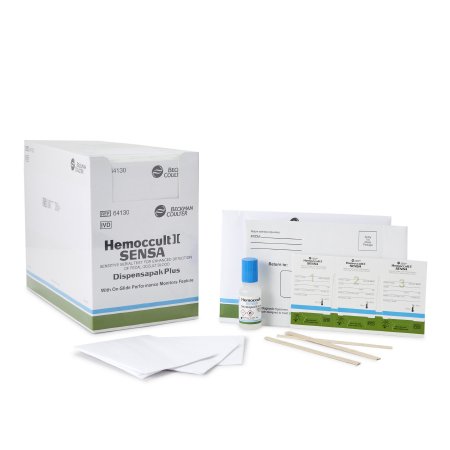 Hemoccult Sensa Dispensapak Plus - Rapid Test Kit Colorectal Cancer Screening Fecal Occult Blood Test (FOBT) Stool Sample 40 Tests - 64130A