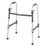 Invacare Invacare I-Class Heavy Duty Bariatric Dual Release Folding Walker Aluminum Frame 500 lbs. Weight Capacity 30.4 to 37.4 Inch Height - 6291-HDA