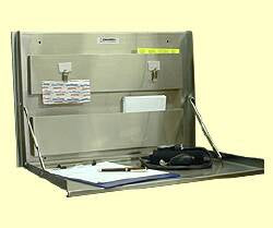 Omnimed DESK, WALL FOLDING ALUM - 291501