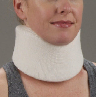 DeRoyal Lo-Contour - Cervical Collar Contoured / Firm Density Adult Small One-Piece 3 Inch Height 15-1/2 Inch Length - 20202