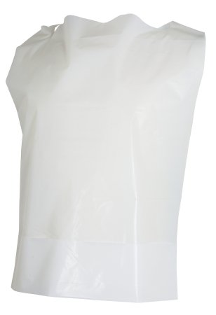 McKesson McKesson Bib Tie Closure Disposable Poly - 18-962