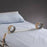 Posey Locking Bed Ankle Restraint, Connected Set One Size Fits Most Metal Post Lock Without Straps - 2213