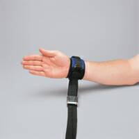 Twice-as-Tough Cuffs - Ankle Restraint One Size Fits Most Hook and Loop Closure 1-Strap - 2793