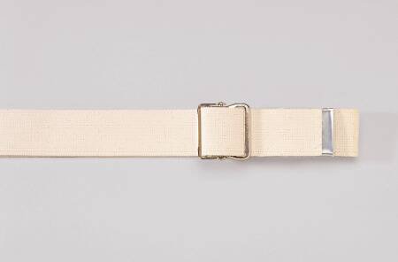 Posey Gait Belt 70 Inch White Cotton - 6524L