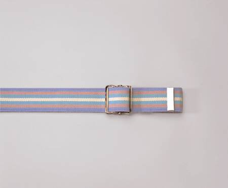 Posey Gait Belt 70 Inch Coral Reef Cotton - 6525L