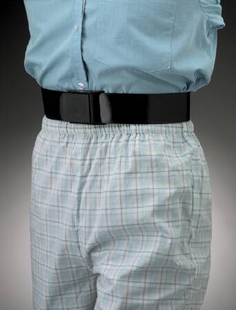 Posey Posey E-Z Clean Gait Belt 60 Inch Black Nylon - 6545