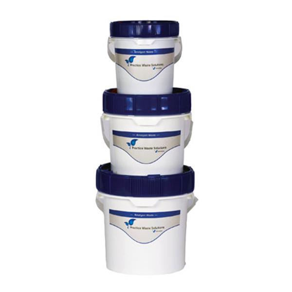 Solmetex Bucket Amalgam 14Qt Plastic Ea - PWS-AB-3.5
