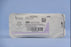 Coated Vicryl - Suture with Needle Absorbable Coated Undyed Suture Braided Polyglactin 910 Size 0 18 Inch Suture 1-Needle 40 mm Length 1/2 Circle Reverse Cutting Needle - J756T