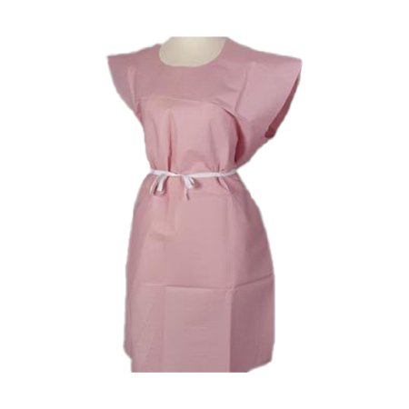 Graham Medical Products - Patient Exam Gown Medium / Large Mauve Disposable - 70223N