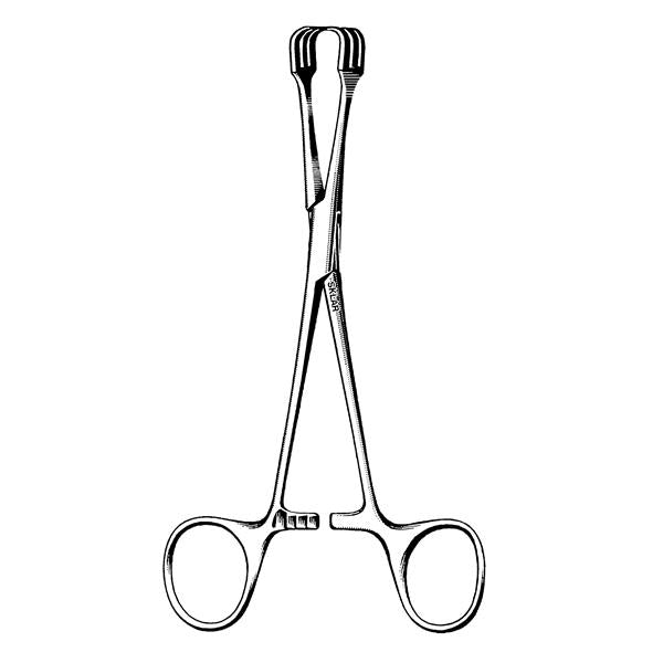 Sklar Instruments Forcep Traction Lahey 6-1/4" Stainless Steel Ea - 17-3562
