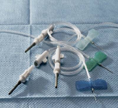 Kawasumi Laboratories Blood Collection Set 25 Gauge 3/4 Inch Needle Length Conventional Needle 12 Inch Tubing Sterile - DBM1-25G