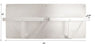 Double Bedpan Rack