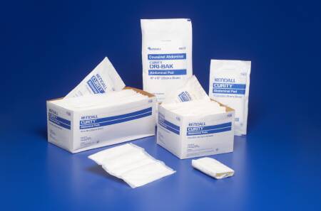 Curity - Abdominal Pad Nonwoven Fluff 12 X 16 Inch Rectangle NonSterile - 30066