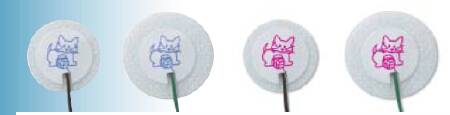 Kendall - ECG Electrode with Leadwire Pre-Wired Radiolucent Cloth Backing 3 per Pack - 31424743
