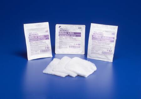 Cardinal Kerlix AMD Antimicrobial Gauze Dressing Gauze / PHMB 12-Ply 6 X 6-3/4 Inch Rectangle Sterile - 6662