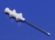 Cardinal Monoject Bone Marrow Biopsy / Aspiration Needle 13 Gauge 3-1/2 Inch Beveled Stylet Tip - 8881247137