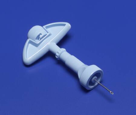 Cardinal Monoject Bone Marrow Aspiration Needle 16 Gauge Adustable 3/16 to 1-7/8 Inch White Beveled Point - 8881245164