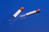 Cardinal Monoject Venous Blood Collection Tube Serum Tube Plain 10.2 X 50 mm 2 mL Red Conventional Closure Glass Tube - 8881301116
