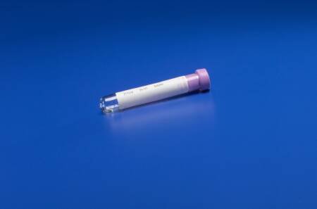 Cardinal Monoject Venous Blood Collection Tube Hematology K3 EDTA Additive 16 X 100 mm 10 mL Without Color Coding Conventional Closure Glass Tube - 8881311743