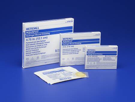 Cardinal Kendall Hydrogel Dressing 4-3/4 Inch Diameter Circle NonSterile - 8884476154