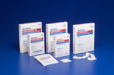 Kendall - Calcium Alginate Dressing 4 X 4 Inch Square Calcium Alginate Sterile - 9236
