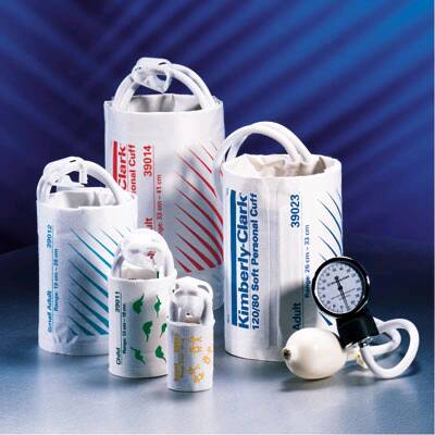 Welch Allyn Trimline Blood Pressure Cuff, 1 Tube Bladder Adult Arm Small 20.5 - 28.5 cm Nylon - 39092