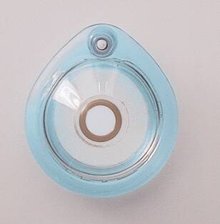 Ambu King - Anesthesia Mask Elongated Style Neonatal Size 1 Hook Ring - 1012
