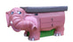 Pedia Pals StepStone - Step Stool 2 Steps Fiberglass Frame 8 / 16-1/2 Inch Step Height - 4100SS-ELEPHANT