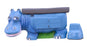 Pedia Pals StepStone - Step Stool 2 Steps Fiberglass Frame 8 / 16-1/2 Inch Step Height - 4100SS-HIPPO