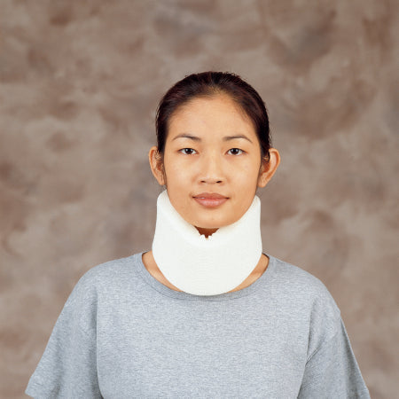 Deroyal Cervical Collar  Low Contoured / Medium Density Adult Small One-Piece 3 Inch Height 15 Inch Length - 1057-02