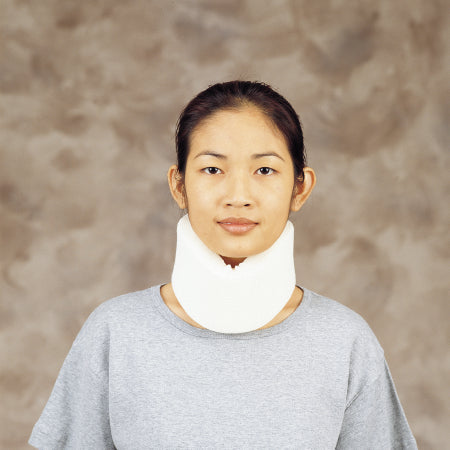 Deroyal - Cervical Collar DeRoyal Low Contoured / Medium Density Adult Small One-Piece 3 Inch Height 15 Inch Length - 1057-02