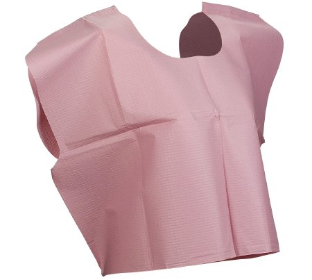 McKesson McKesson Exam Cape Mauve Front / Back Opening Without Closure Unisex - 18-891
