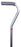 Carex - Offset Cane Aluminum 29 to 38 Inch Height Silver - FGA752C0 0000